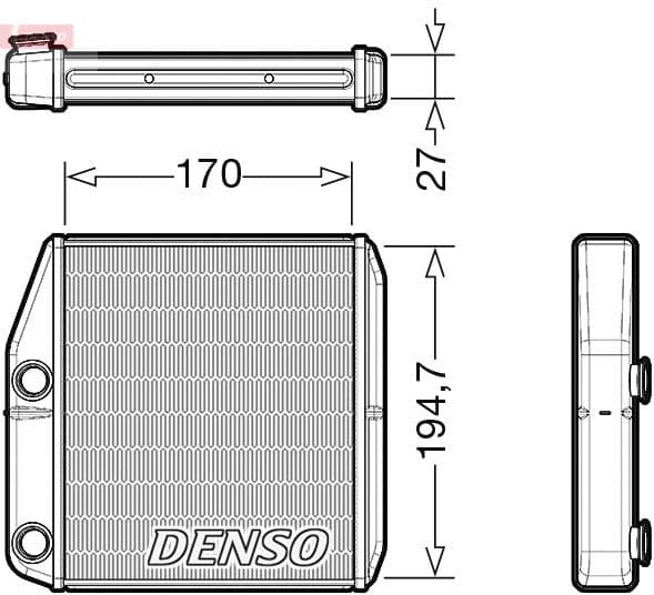 Siltummainis, Salona apsilde DENSO DRR09101 1