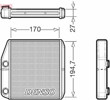 Siltummainis, Salona apsilde DENSO DRR09101 1