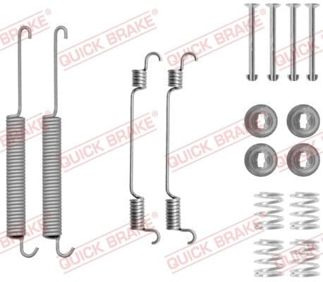 Piederumu komplekts, Bremžu loki QUICK BRAKE 105-0806 1