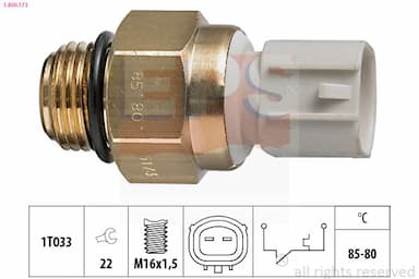 Termoslēdzis, Radiatora ventilators EPS 1.850.173 1