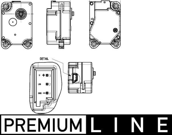 Regulēšanas elements, Jaucējkrāns MAHLE AA 15 000P 1