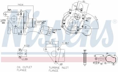 Kompresors, Turbopūte NISSENS 93093 6