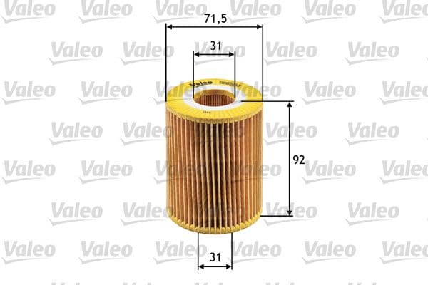 Eļļas filtrs VALEO 586504 1