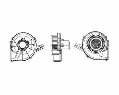 Salona ventilators MAHLE AB 18 000P 2