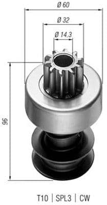 Zobrats, Starteris MAGNETI MARELLI 940113020026 1