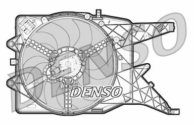 Ventilators, Motora dzesēšanas sistēma DENSO DER20011 1