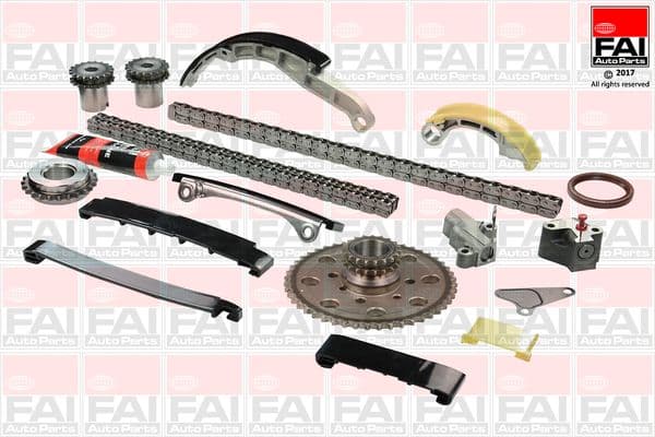 Sadales vārpstas piedziņas ķēdes komplekts FAI AutoParts TCK42CRD-06 1