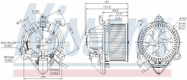 Salona ventilators NISSENS 87130 6