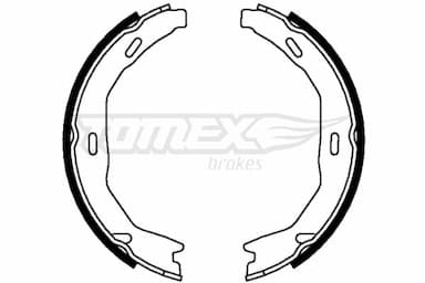 Bremžu loku komplekts TOMEX Brakes TX 22-15 1