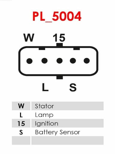 Ģeneratora sprieguma regulators AS-PL ARE5146S 4