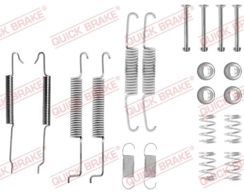 Piederumu komplekts, Bremžu loki QUICK BRAKE 105-0680 1