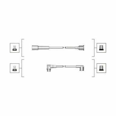 Augstsprieguma vadu komplekts MAGNETI MARELLI 941319170067 1