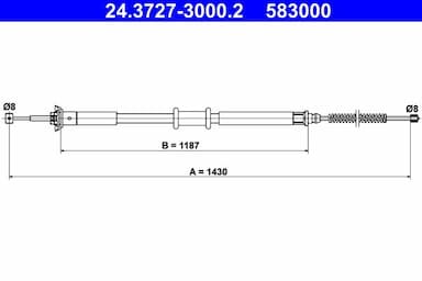 Trose, Stāvbremžu sistēma ATE 24.3727-3000.2 1