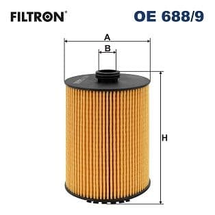 Eļļas filtrs FILTRON OE 688/9 1