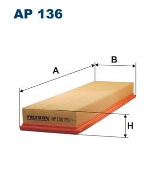 Gaisa filtrs FILTRON AP 136 1