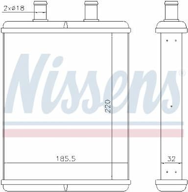 Siltummainis, Salona apsilde NISSENS 71817 6