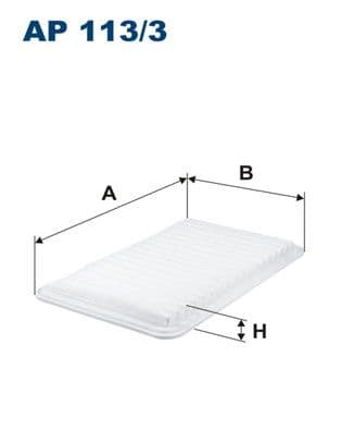 Gaisa filtrs FILTRON AP 113/3 1