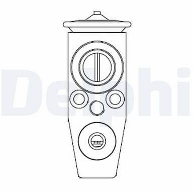 Izplešanās vārsts, Gaisa kond. sistēma DELPHI CB1011V 1