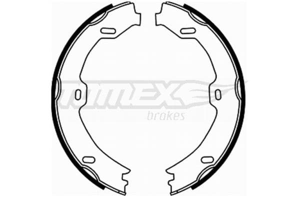 Bremžu loku komplekts TOMEX Brakes TX 21-72 1