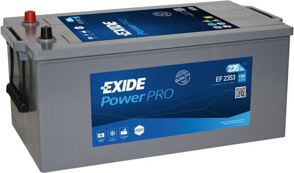 Startera akumulatoru baterija EXIDE EF2353 1