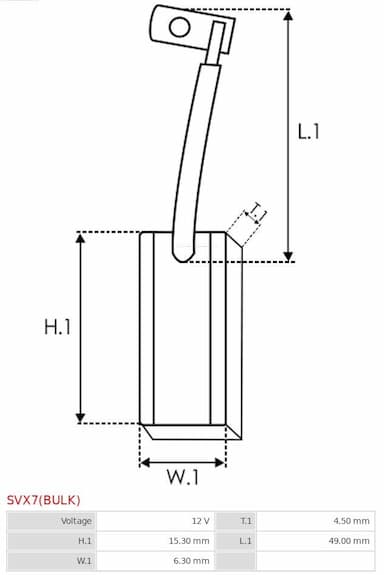 Ogļu sukas, Ģenerators AS-PL SVX7(BULK) 2