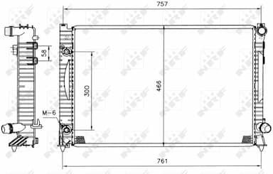 Radiators, Motora dzesēšanas sistēma NRF 51586 4