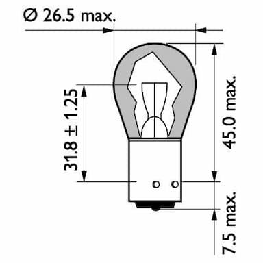 Kvēlspuldze PHILIPS 13496MLCP 3