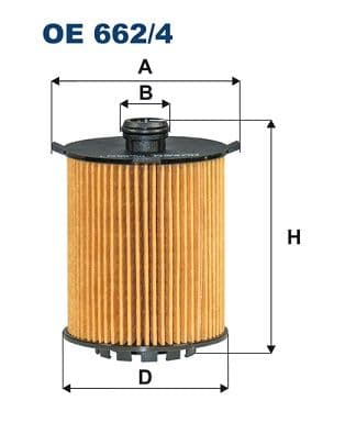 Eļļas filtrs FILTRON OE 662/4 1