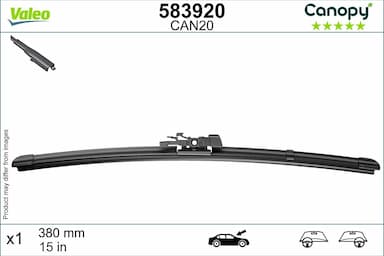 Stikla tīrītāja slotiņa VALEO 583920 1