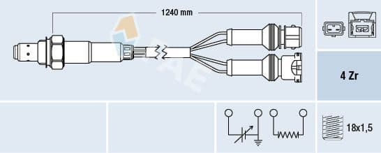 Lambda zonde FAE 77125 1