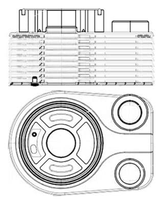 Eļļas radiators, Motoreļļa MAHLE CLC 196 000S 1