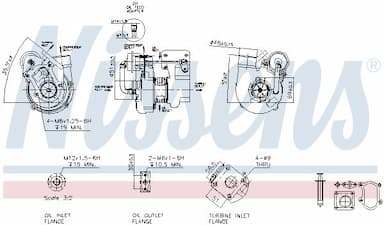 Kompresors, Turbopūte NISSENS 93041 6