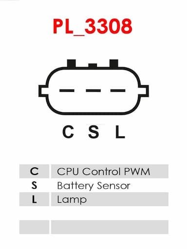 Ģeneratora sprieguma regulators AS-PL ARE5106S 4