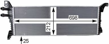 Zemas temperatūras dzesētājs, Starpdzesētājs MAHLE CIR 9 000P 2