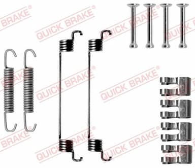 Piederumu komplekts, Bremžu loki QUICK BRAKE 105-0783 1