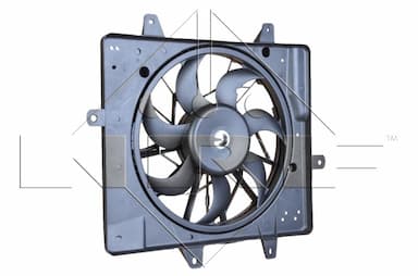 Ventilators, Motora dzesēšanas sistēma NRF 47220 2