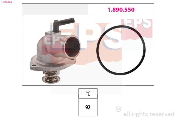 Termostats, Dzesēšanas šķidrums EPS 1.880.174 1