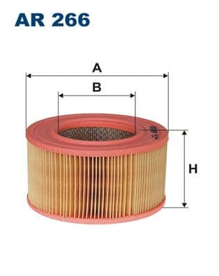 Gaisa filtrs FILTRON AR 266 1