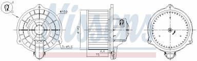 Salona ventilators NISSENS 87389 5