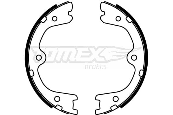 Bremžu loku komplekts TOMEX Brakes TX 22-23 1