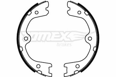 Bremžu loku komplekts TOMEX Brakes TX 22-23 1