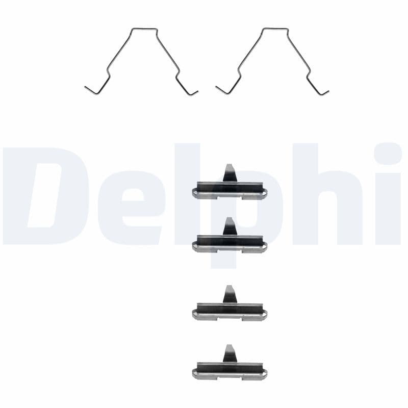 Piederumu komplekts, Disku bremžu uzlikas DELPHI LX0267 1