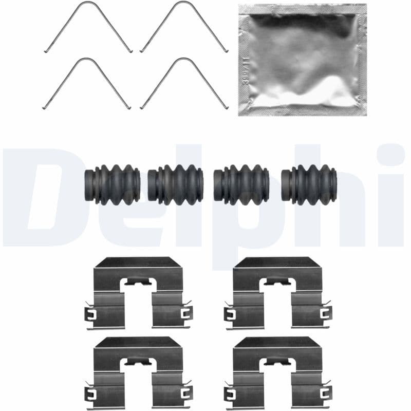 Piederumu komplekts, Disku bremžu uzlikas DELPHI LX0706 1
