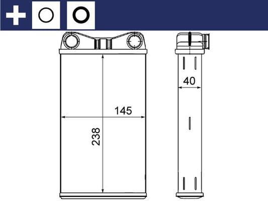 Siltummainis, Salona apsilde MAHLE AH 7 000S 1