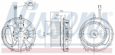 Salona ventilators NISSENS 87256 5