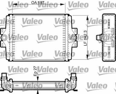 Radiators, Motora dzesēšanas sistēma VALEO 735467 1