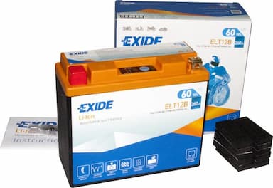 Startera akumulatoru baterija EXIDE ELT12B 2