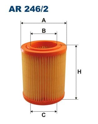 Gaisa filtrs FILTRON AR 246/2 1