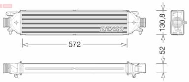 Starpdzesētājs DENSO DIT01008 1