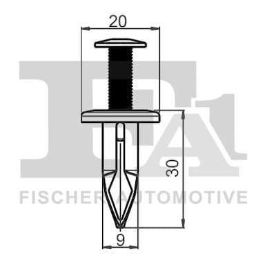 Moldings/aizsarguzlika FA1 77-30003.10 2